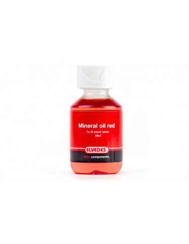 Mineral Olja 100 ml Röd för skivbroms, Elvedes