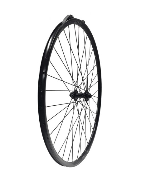 Framhjul LiTE 28" ETRTO 622-16 D/W disc C/L QR Svart