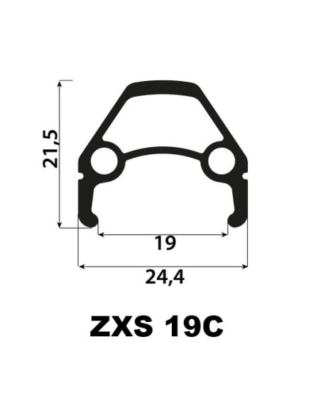 Bakhjul 28" (622-19) 7-vxl Nexus ZXS Silver