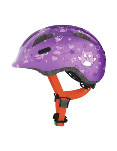 Abus SMILEY 2.0 Cykelhjälm - Purple Star