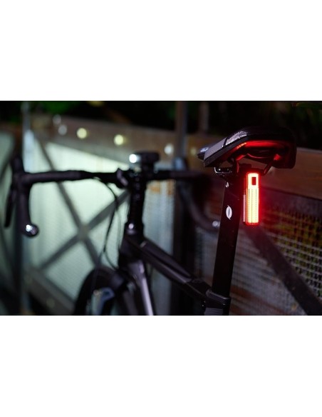 Baklampa MOON Helix Max Black 250lm