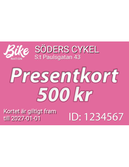 Köp ett presentkort för Söders Cykel