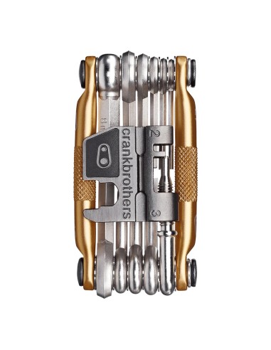 Crankbrothers Multi-tool M17 Gold med kedjebrytare