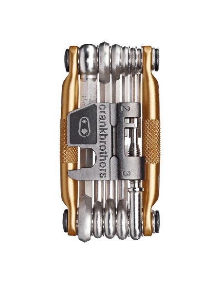 Crankbrothers Multi-tool M17 Gold med kedjebrytare