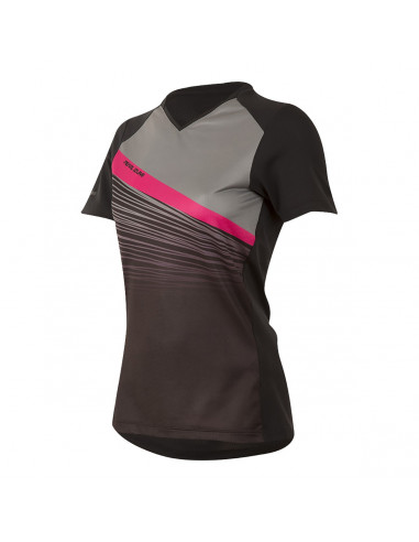 Tröja Launch MTB Dam SS, black/smoked pearl fract M