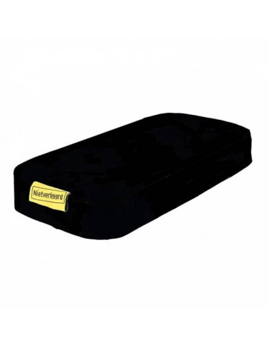 Kudde för pakethållare 32x15x5 cm, svart